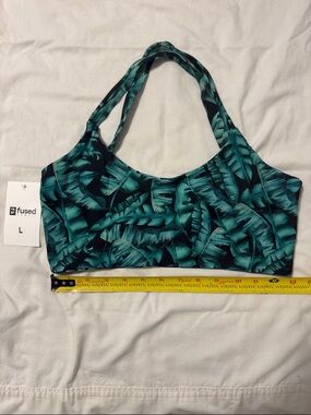 NWT Fused Hawaii Hookena Bikini Top - Tropical State of Mind - Large
